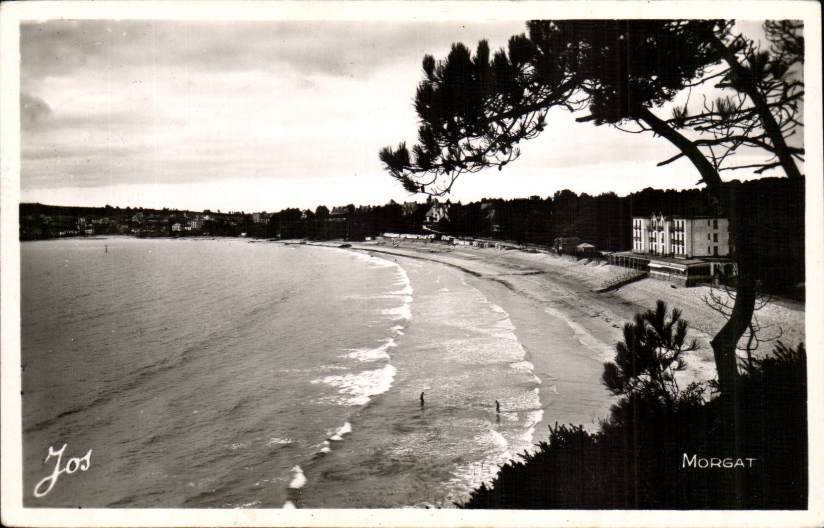 Morgat - View of the Beach - CPA