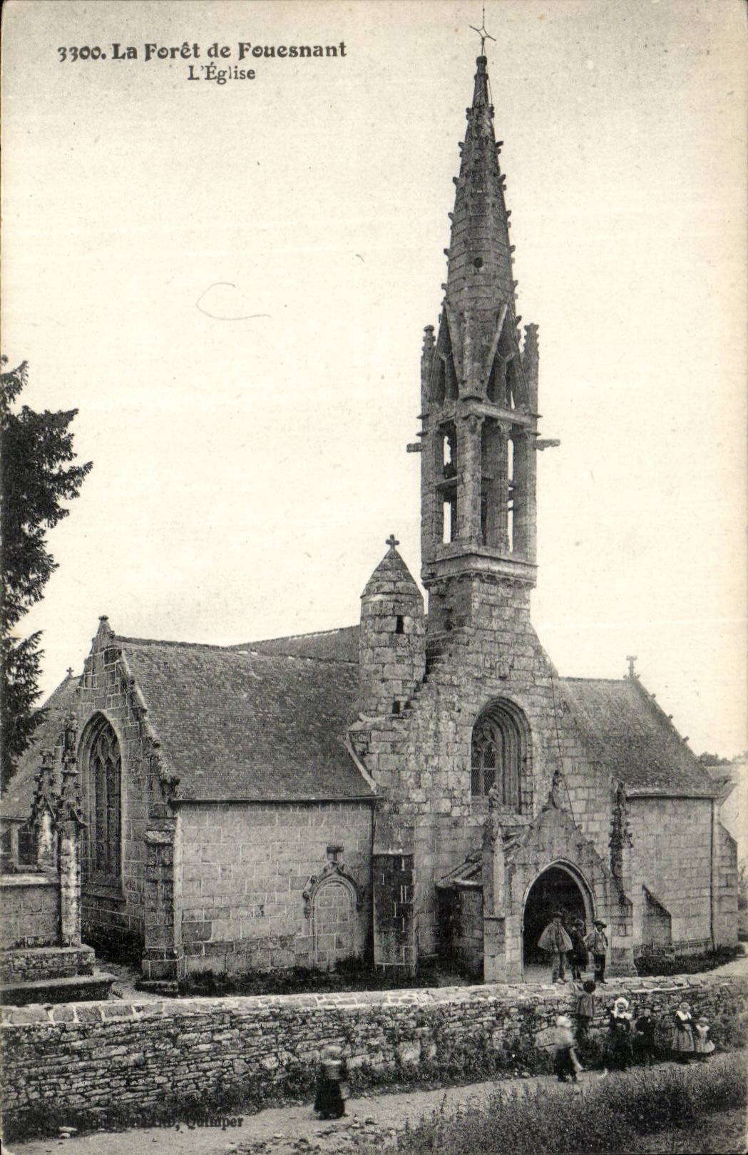 The Drill of Fouesnant CPA the church