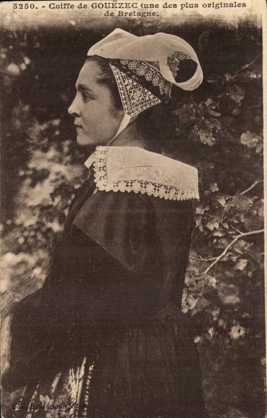 CPA Caps with Gouezec (one of most original of Brittany)