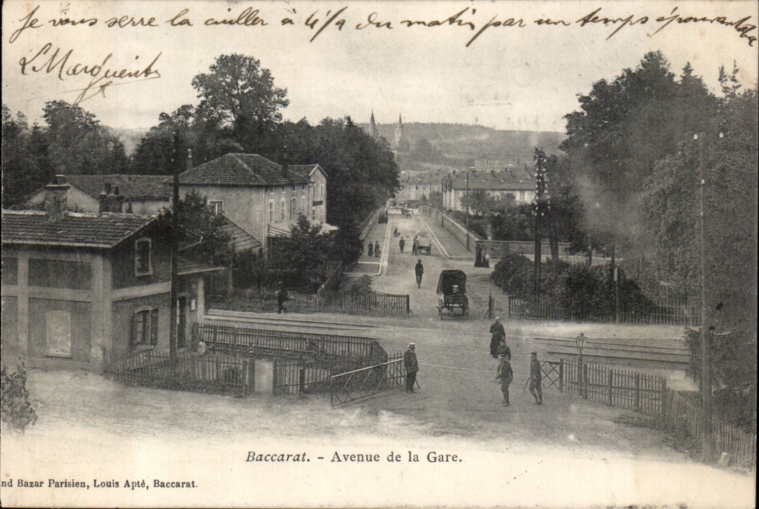 Baccarat - Avenue of the Station - Collos - CPA