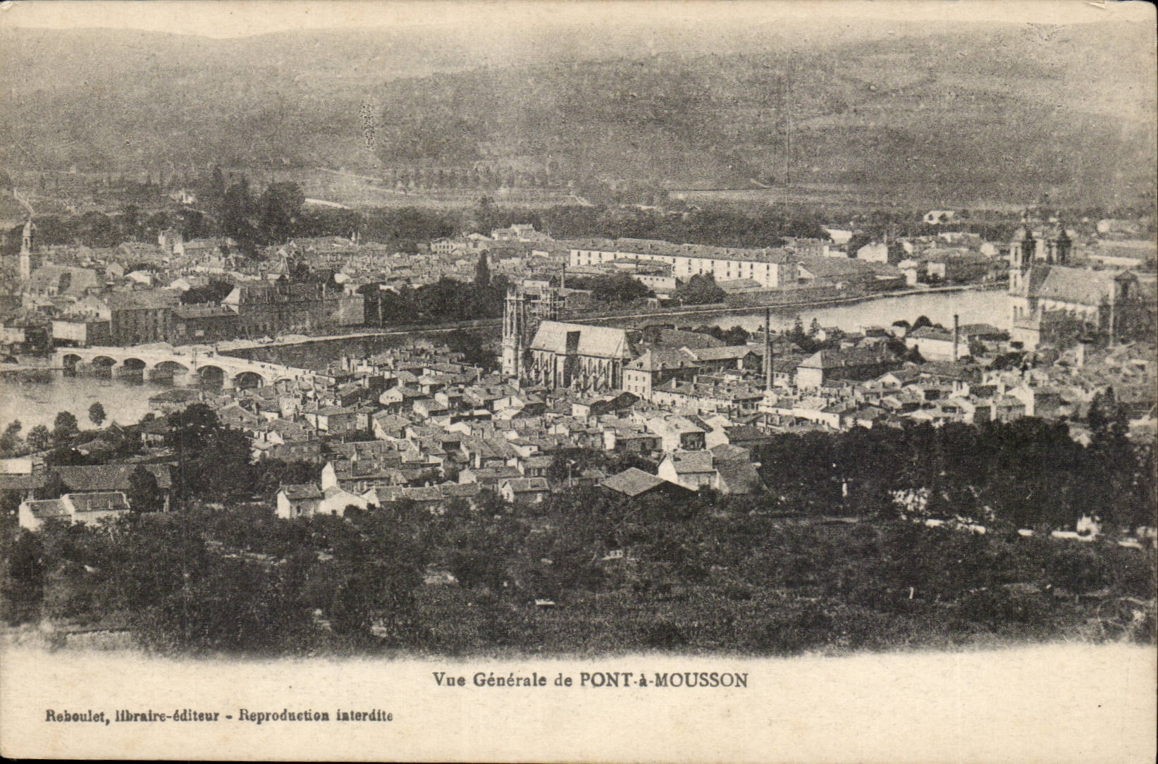 CPA View of Bridge has Mousson