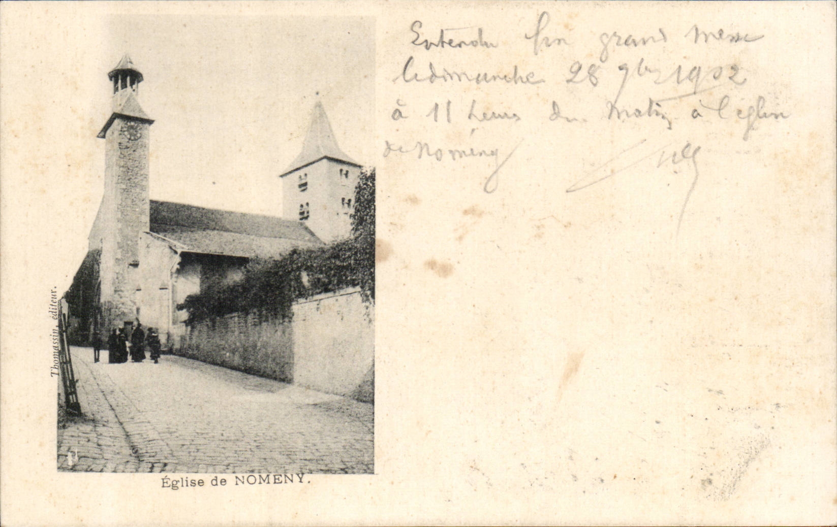 CPA Church of Nomeny