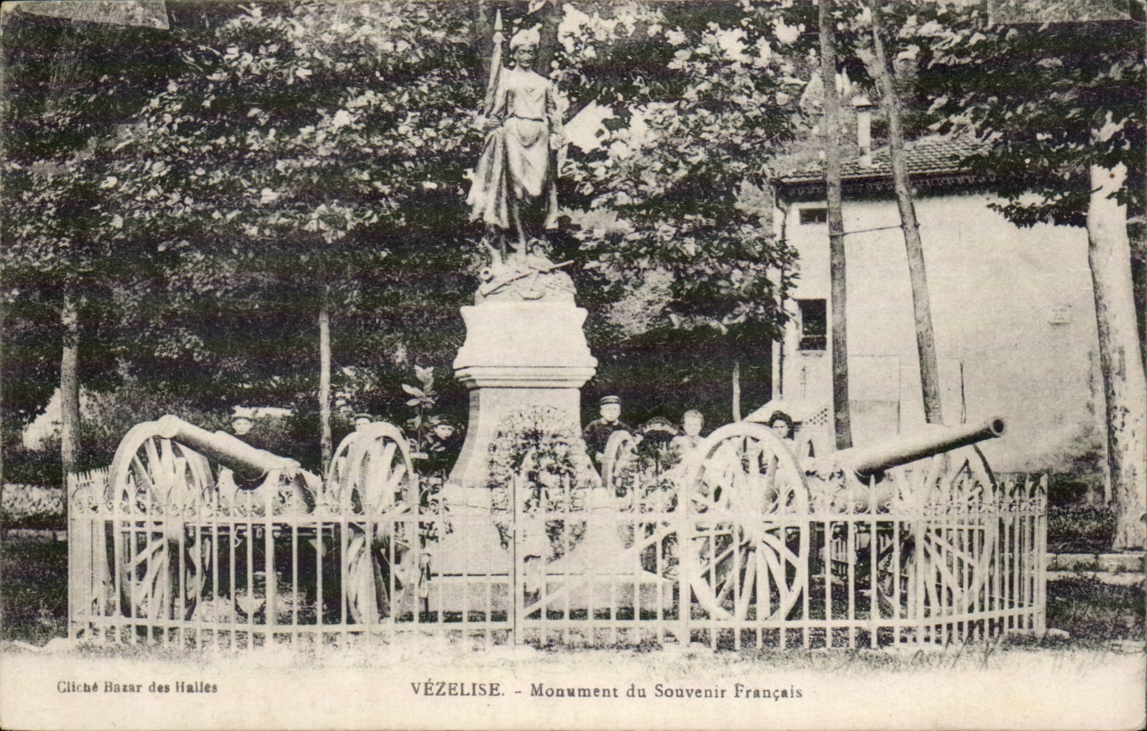 Vezelise CPA Monument of the French memory