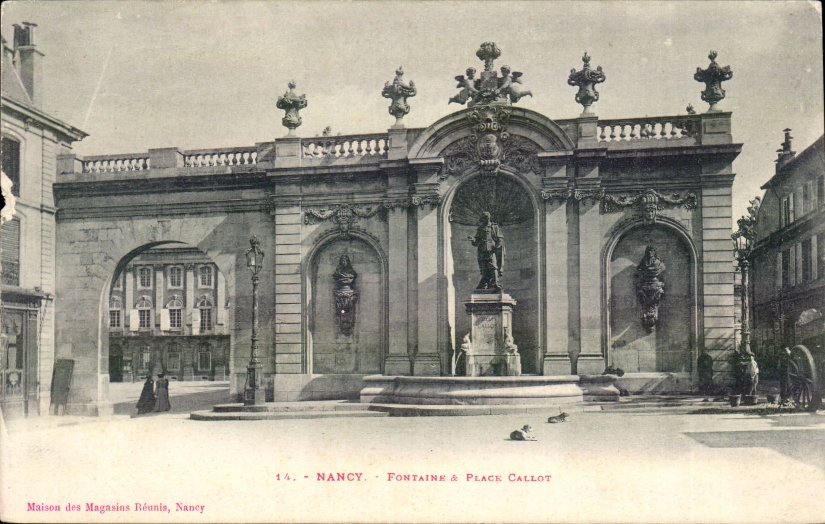 Nancy cPA Fontaine et place CAllot