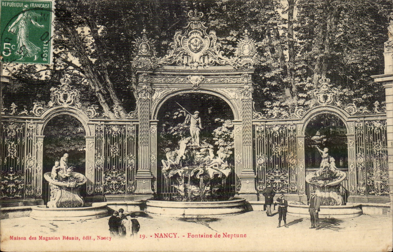 Nancy CPA Fontaine de Neptune
