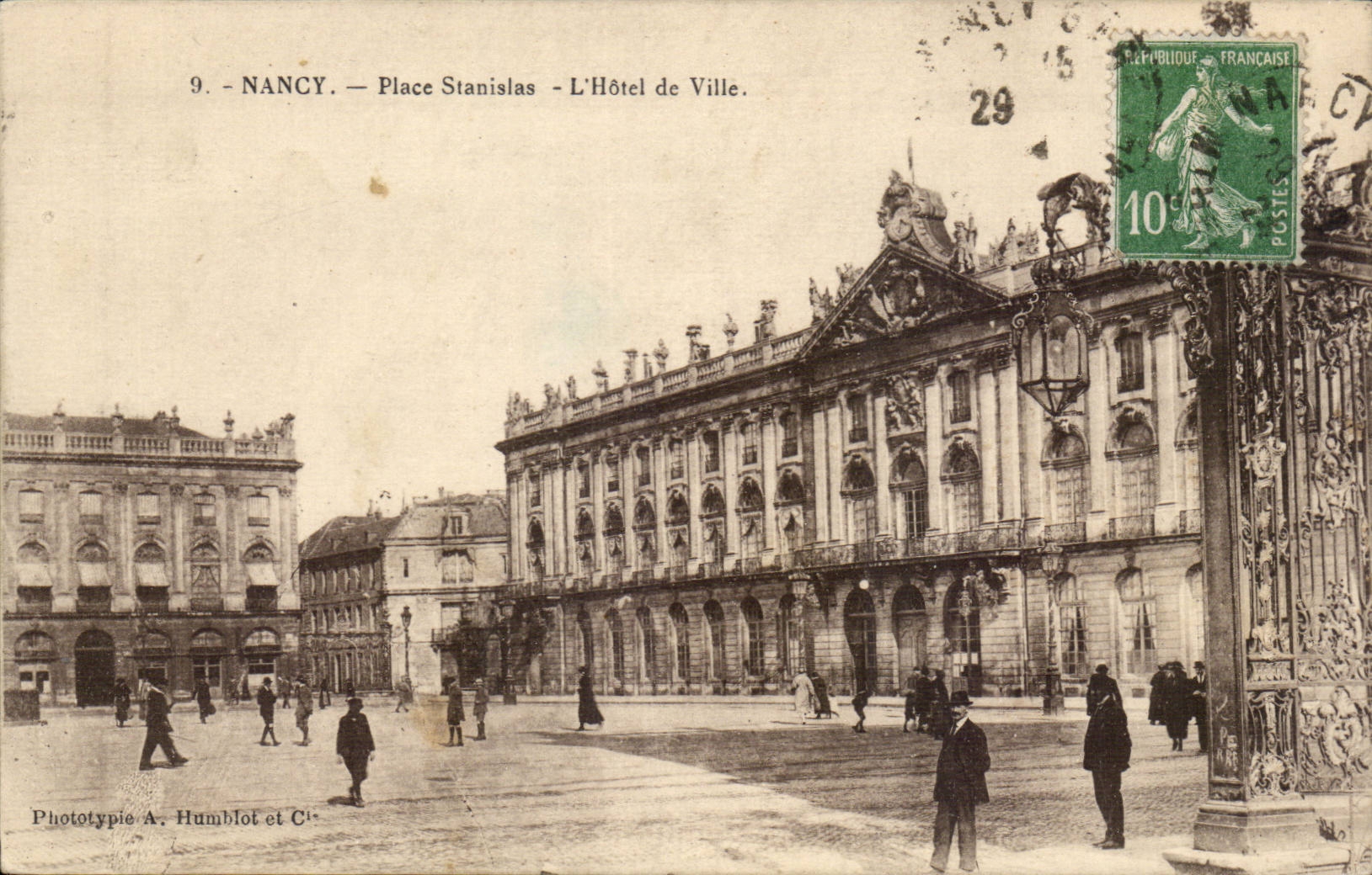 Nancy CPA L'hotel de ville Place Stanislas