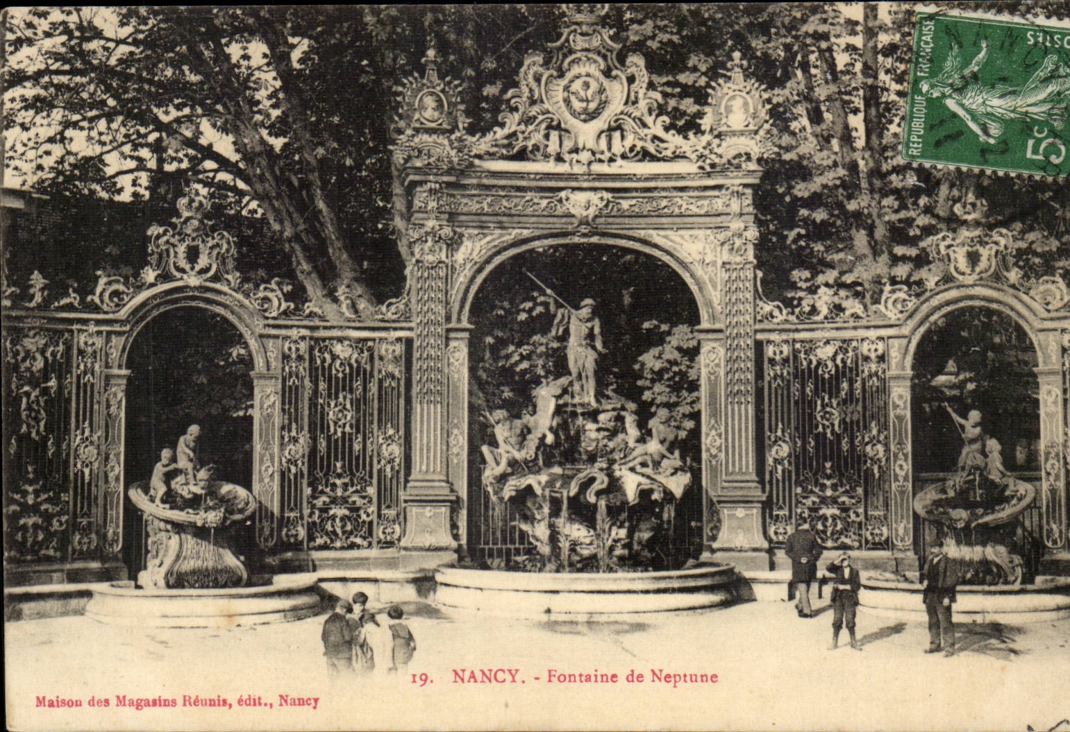 Nancy CPA Fontaine de Neptune