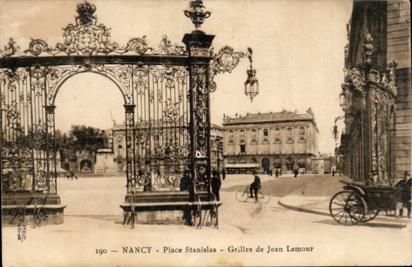 Nancy CPA Place Stanislas GRilles de Jean Lamour