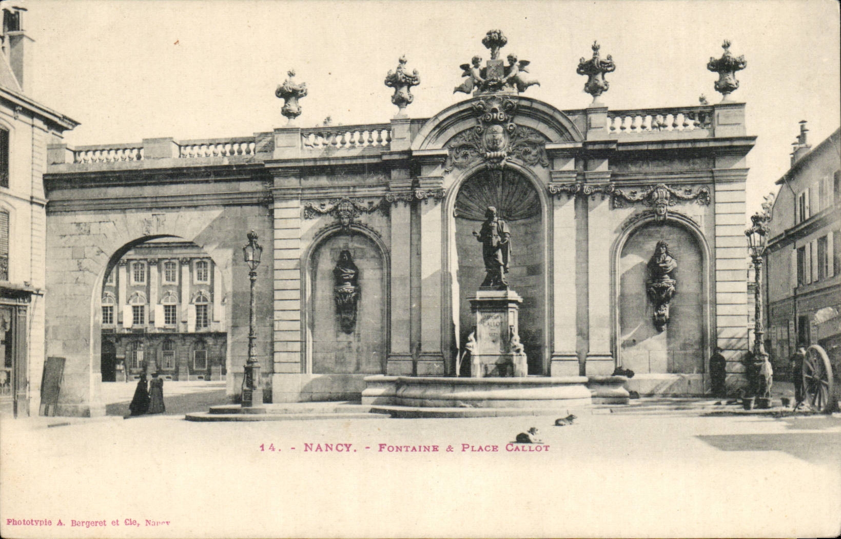 Nancy CPA Fontaine et place Callot
