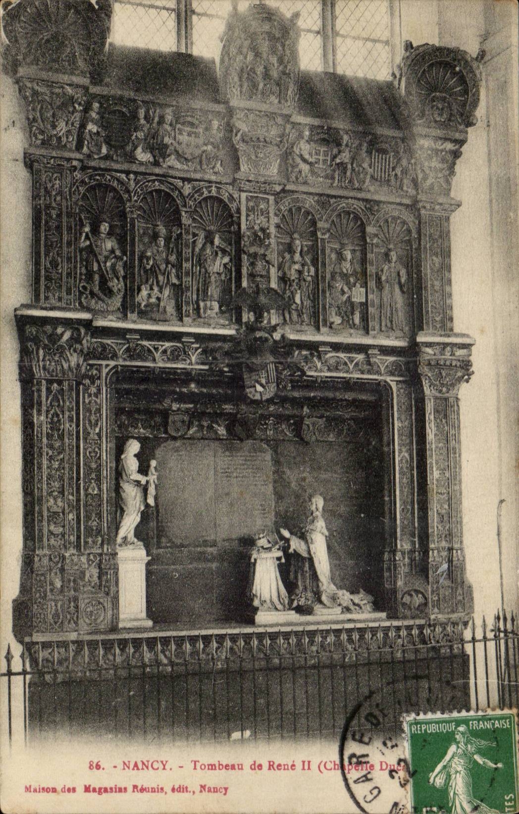 Nancy CPA Tombeau de Rene II 