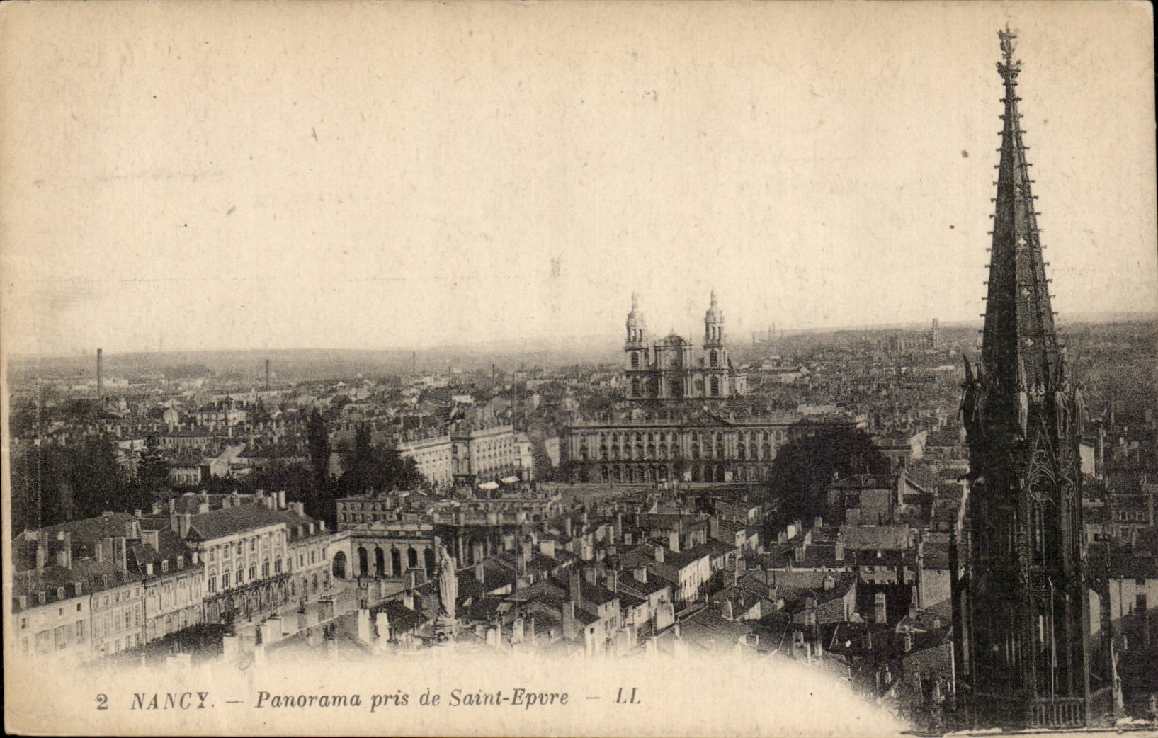 Nancy CPA Panorama pris de Saint Epvre