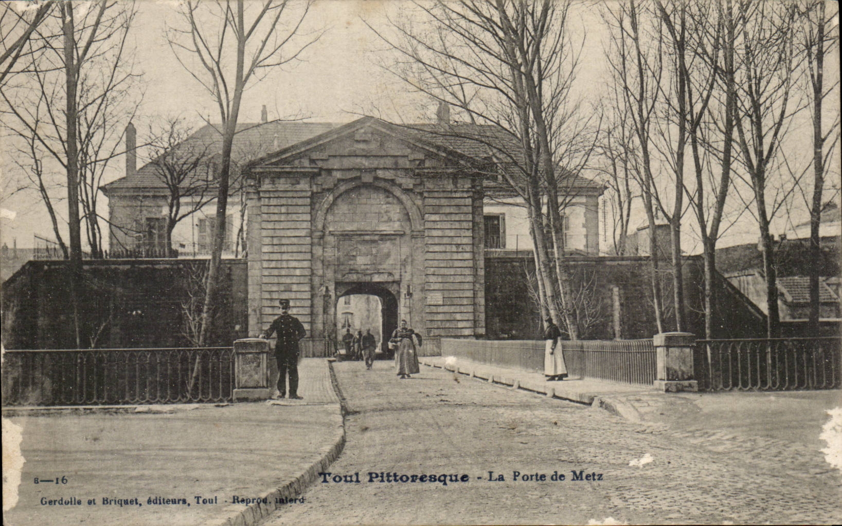 Toul - das Gatter von Metz - CPA