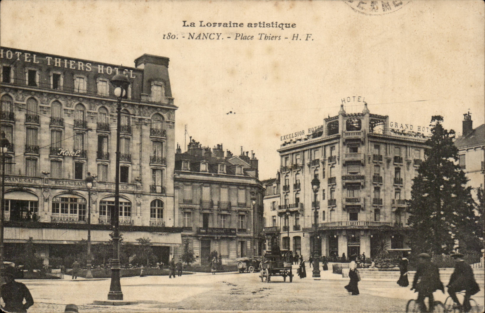 Nancy - Place Thiers - CPA 