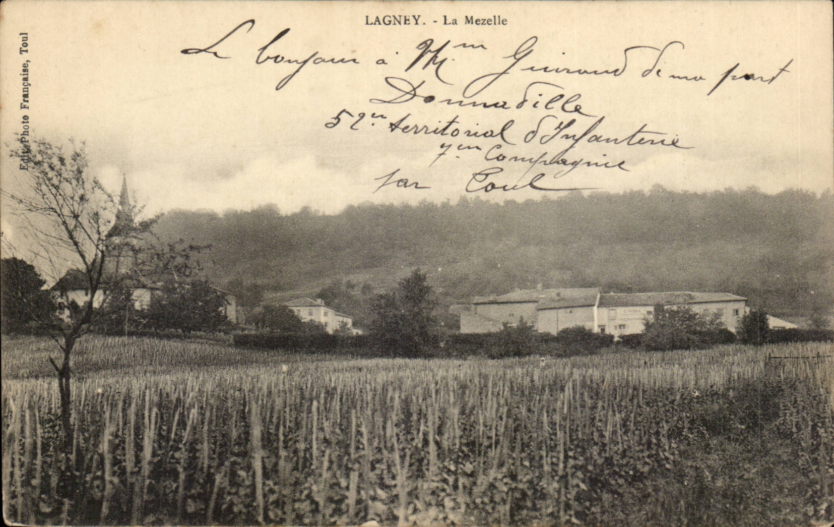 Lagney - La Mezelle - CPA 