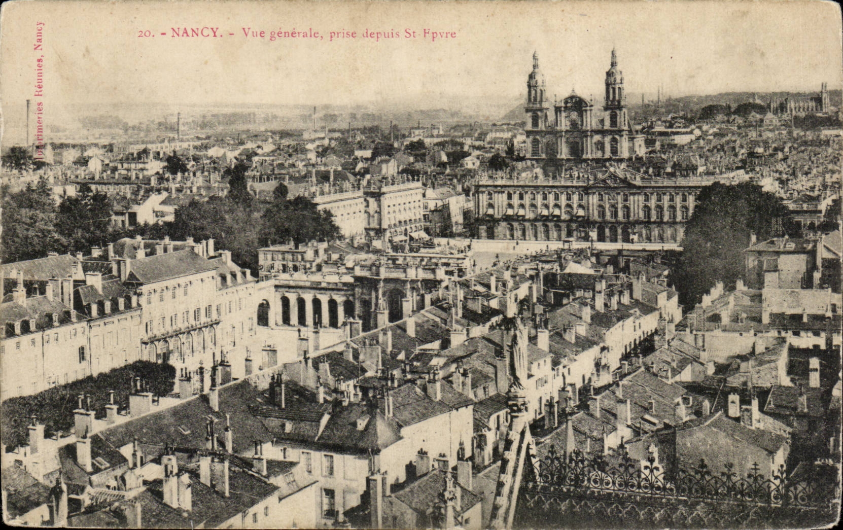 Nancy - Ansicht genommene Str Epvre - CPA