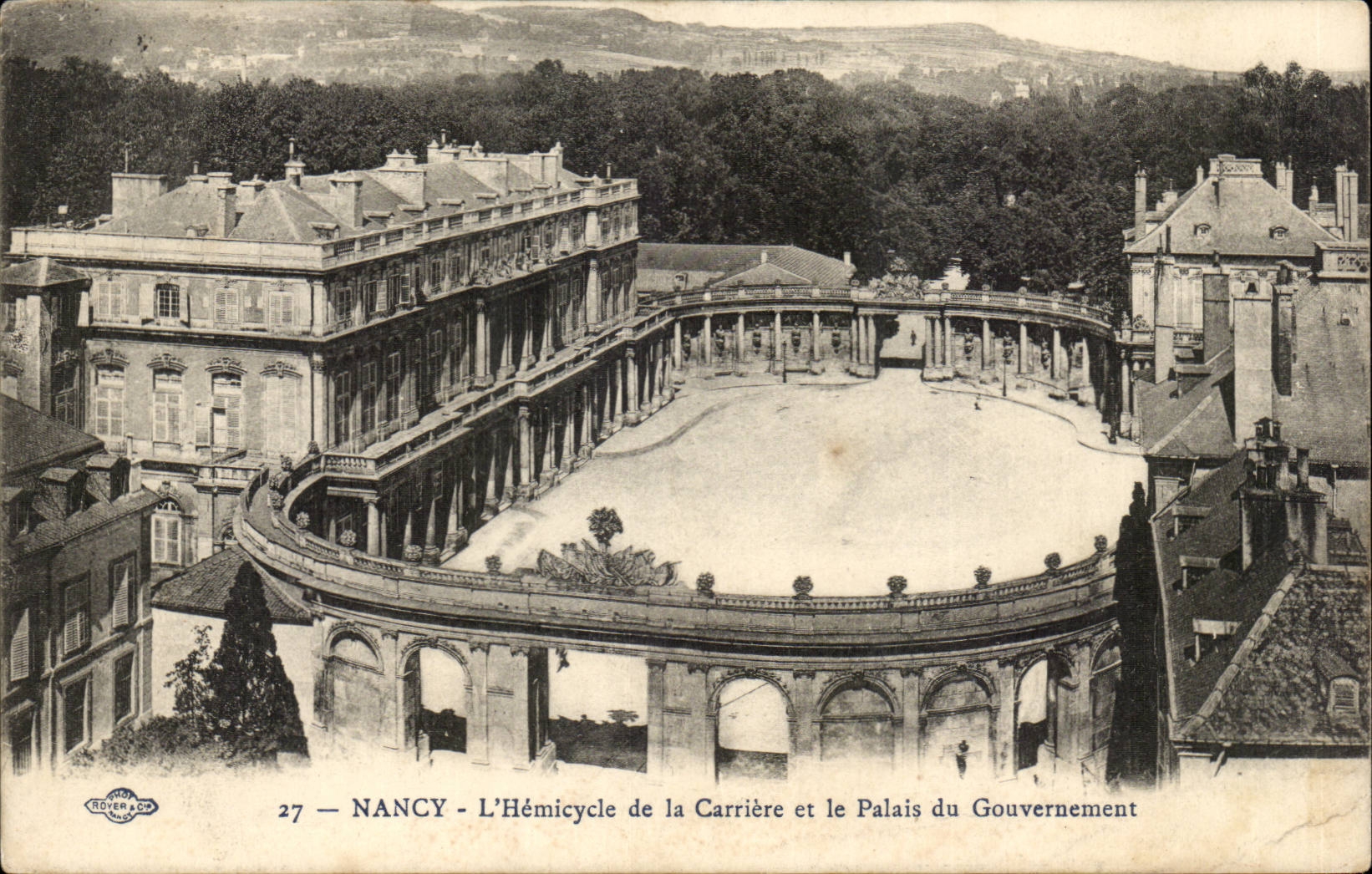 Nancy - der Plenarsaal der Karriere und der Gaumen von der Regierung - CPA