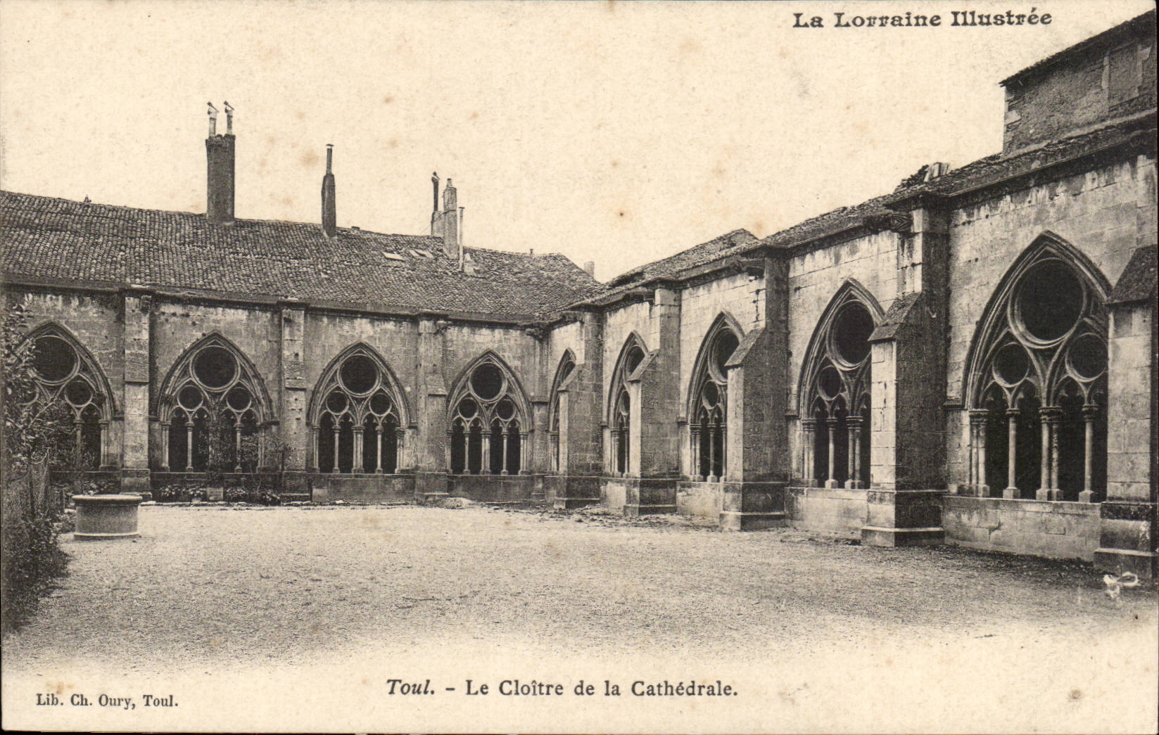 Toul CPA das Kloster der Kathedrale