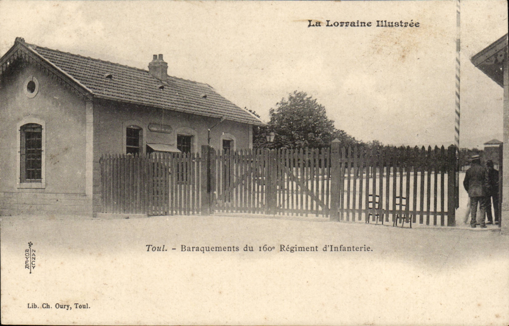 Toul CPA Viertel des Regiments 160eme der Infanterie