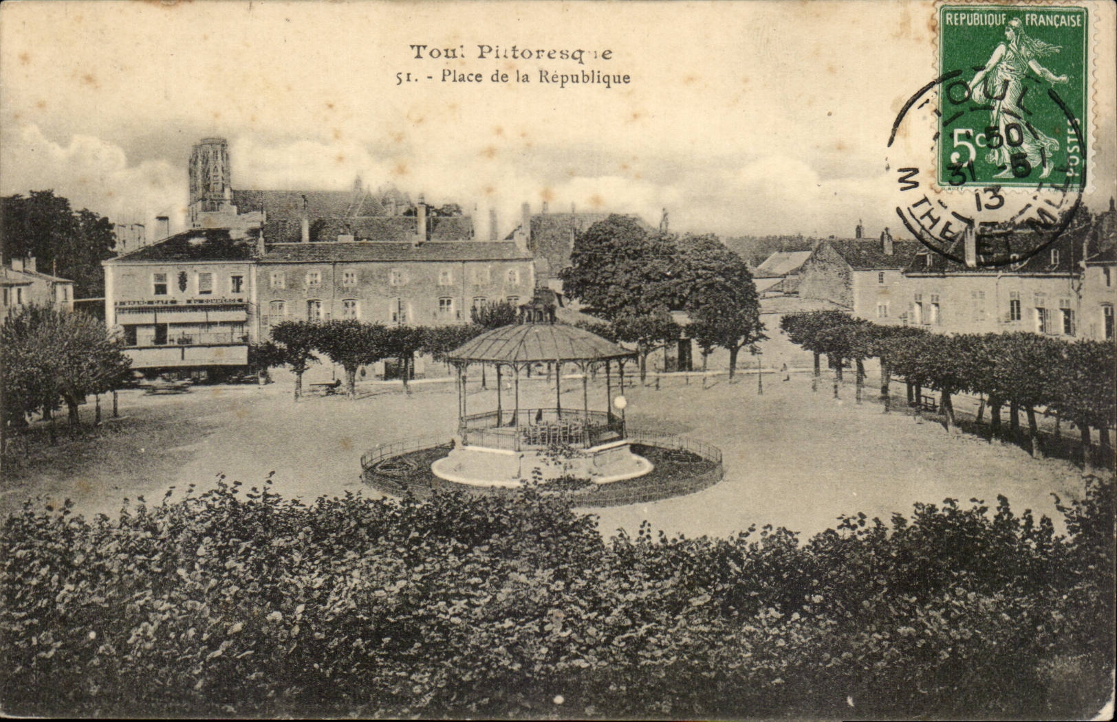 Toul CPA setzt Republik