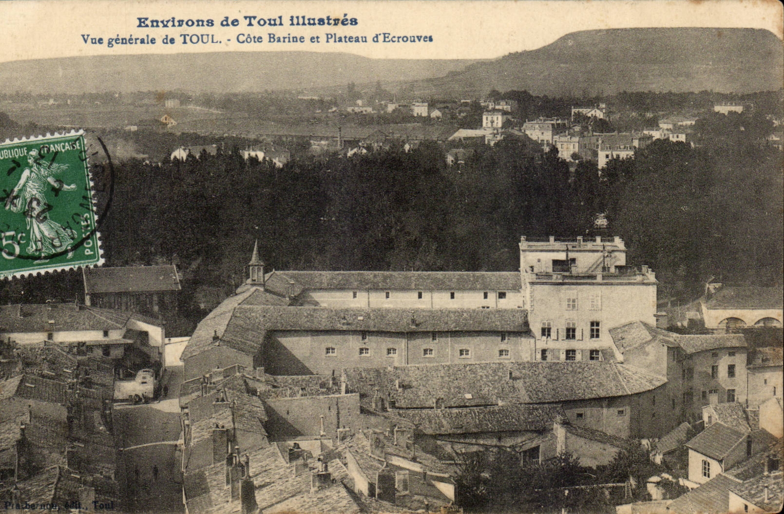 Toul CPA Ansicht Barine Mass und Platte von Ecrouves