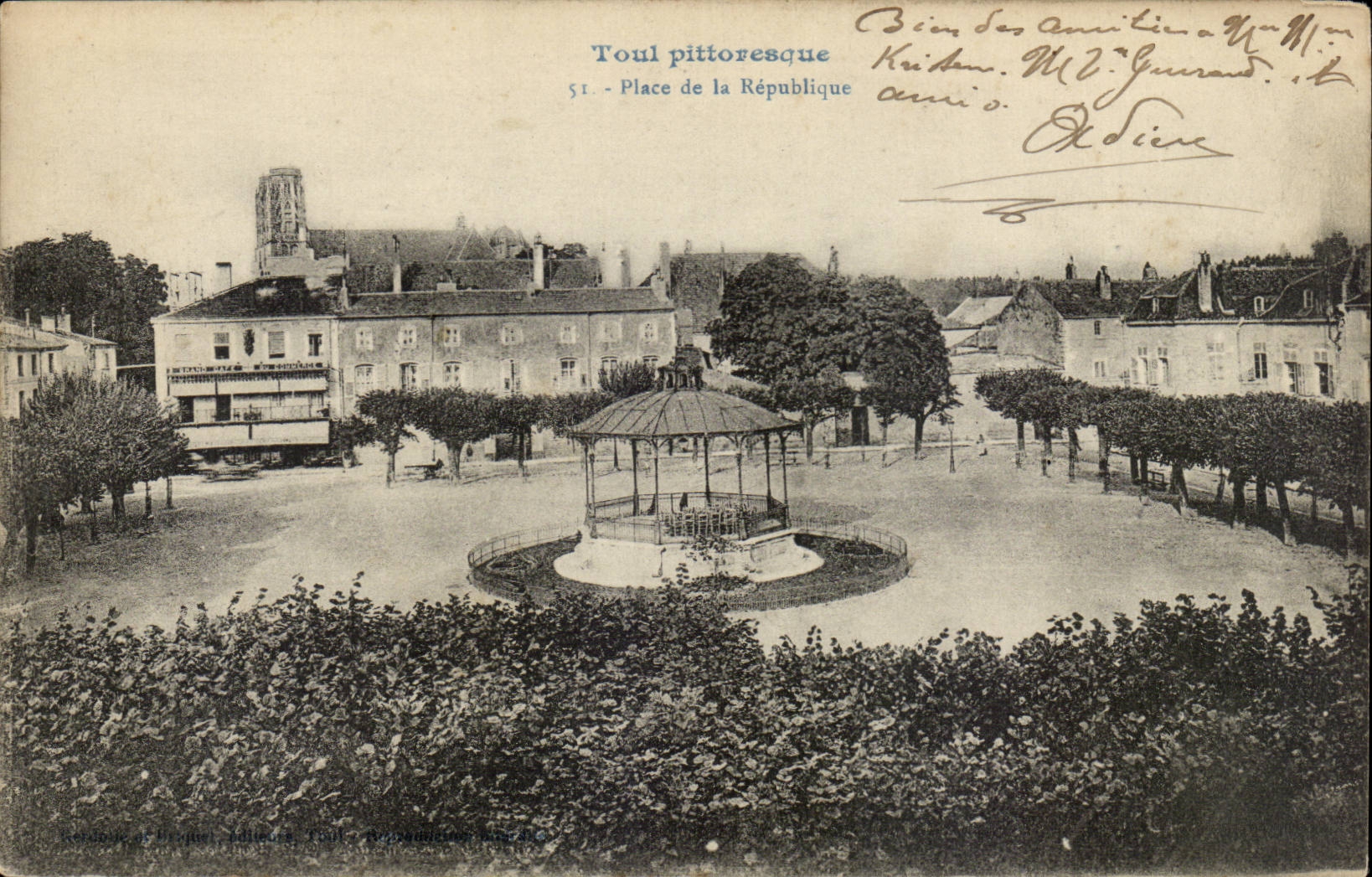 Toul CPA setzt Republik