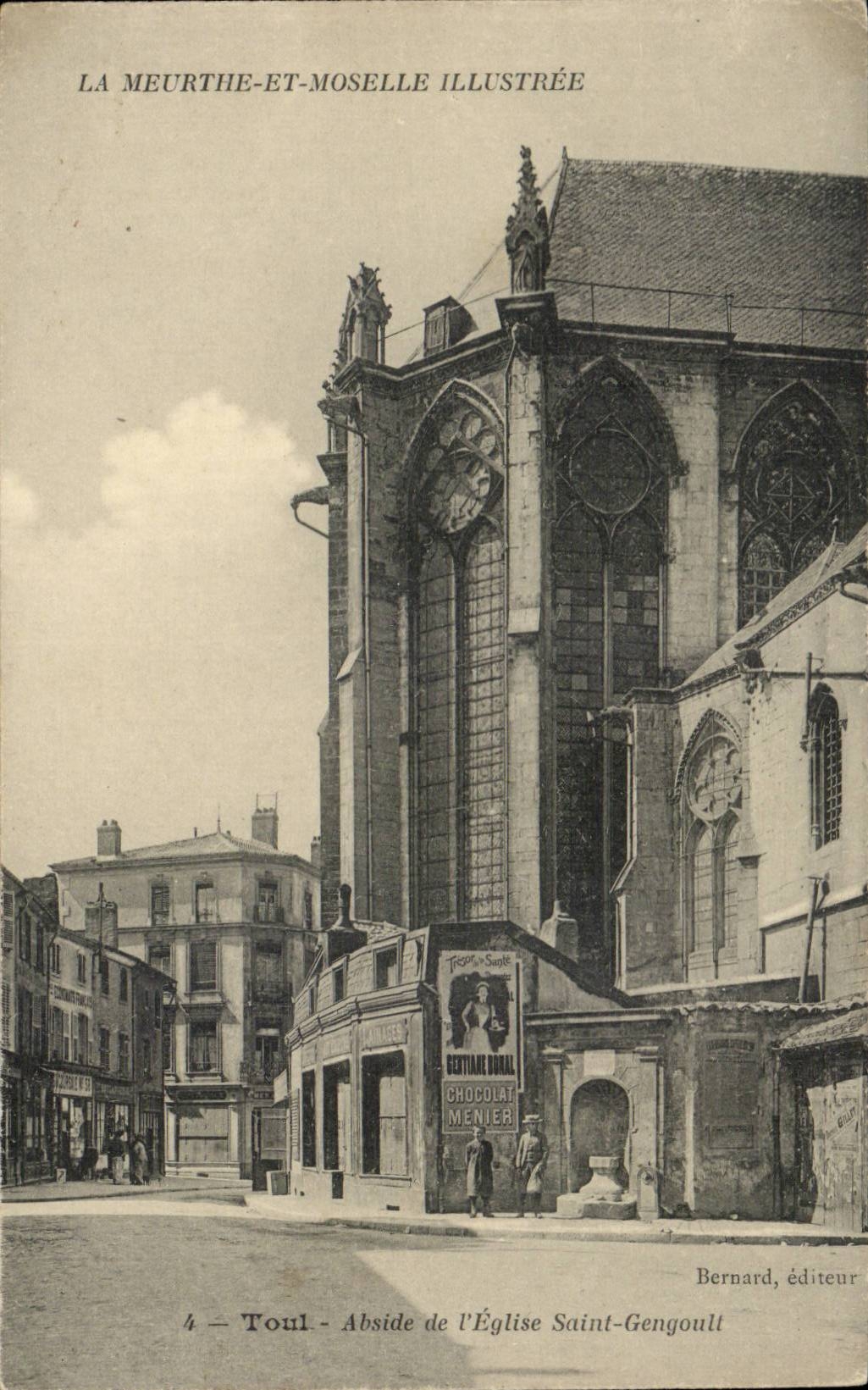 Toul CPA Apse der Kirche Saint Gengoult