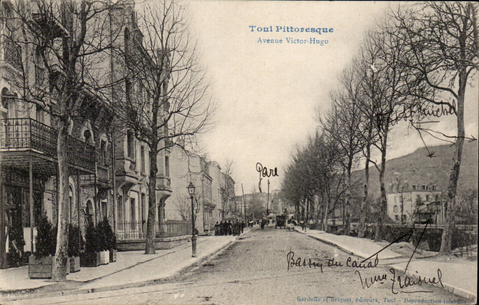 Toul CPA das Victor Hugo auftrat