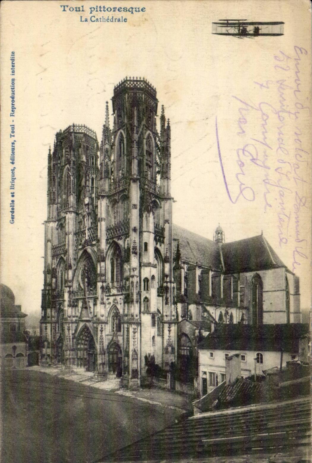 Toul CPA die Kathedrale (flache Flachen)