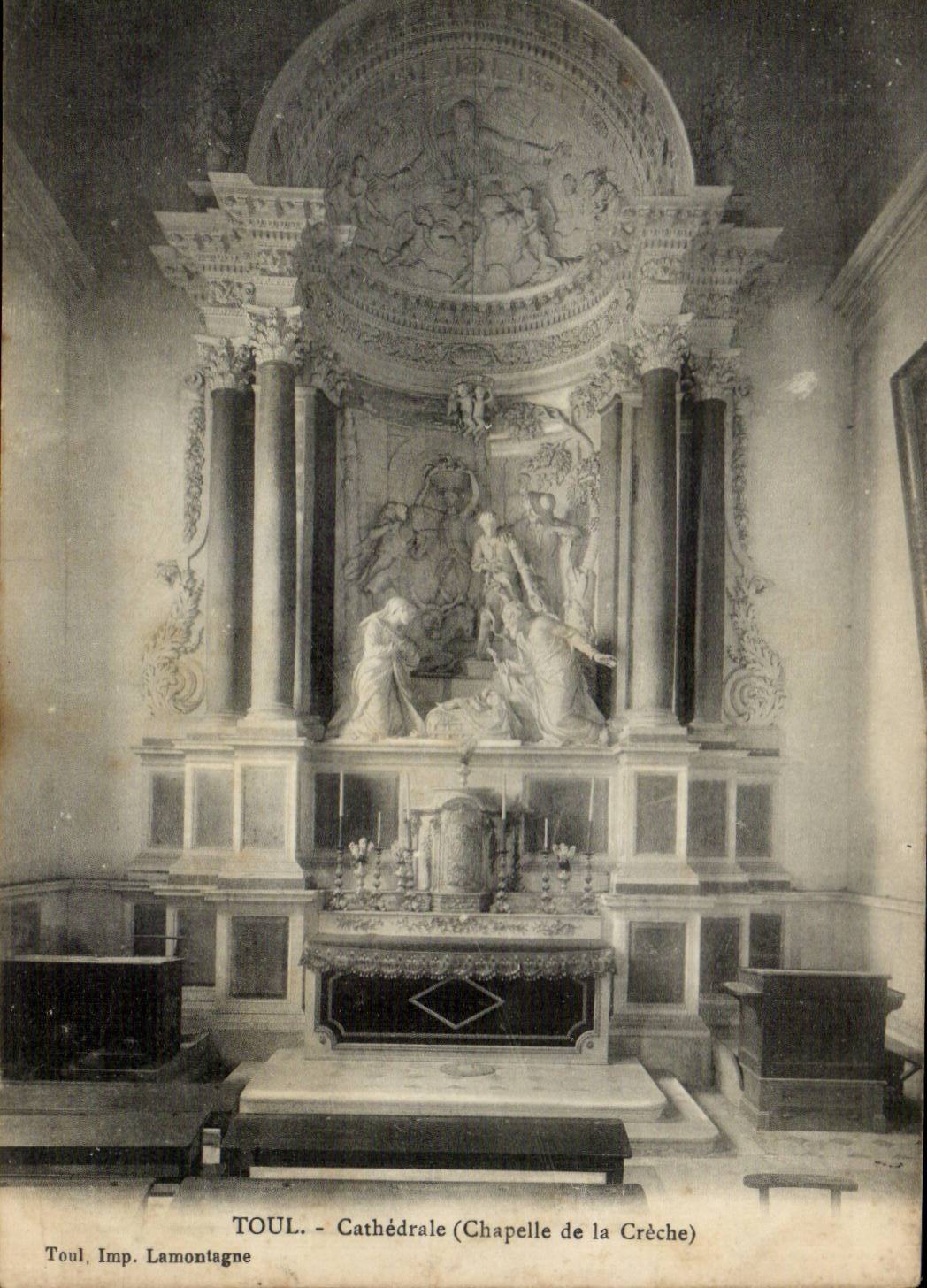 Toul CPA Kathedrale (Wolbung der Krippe)