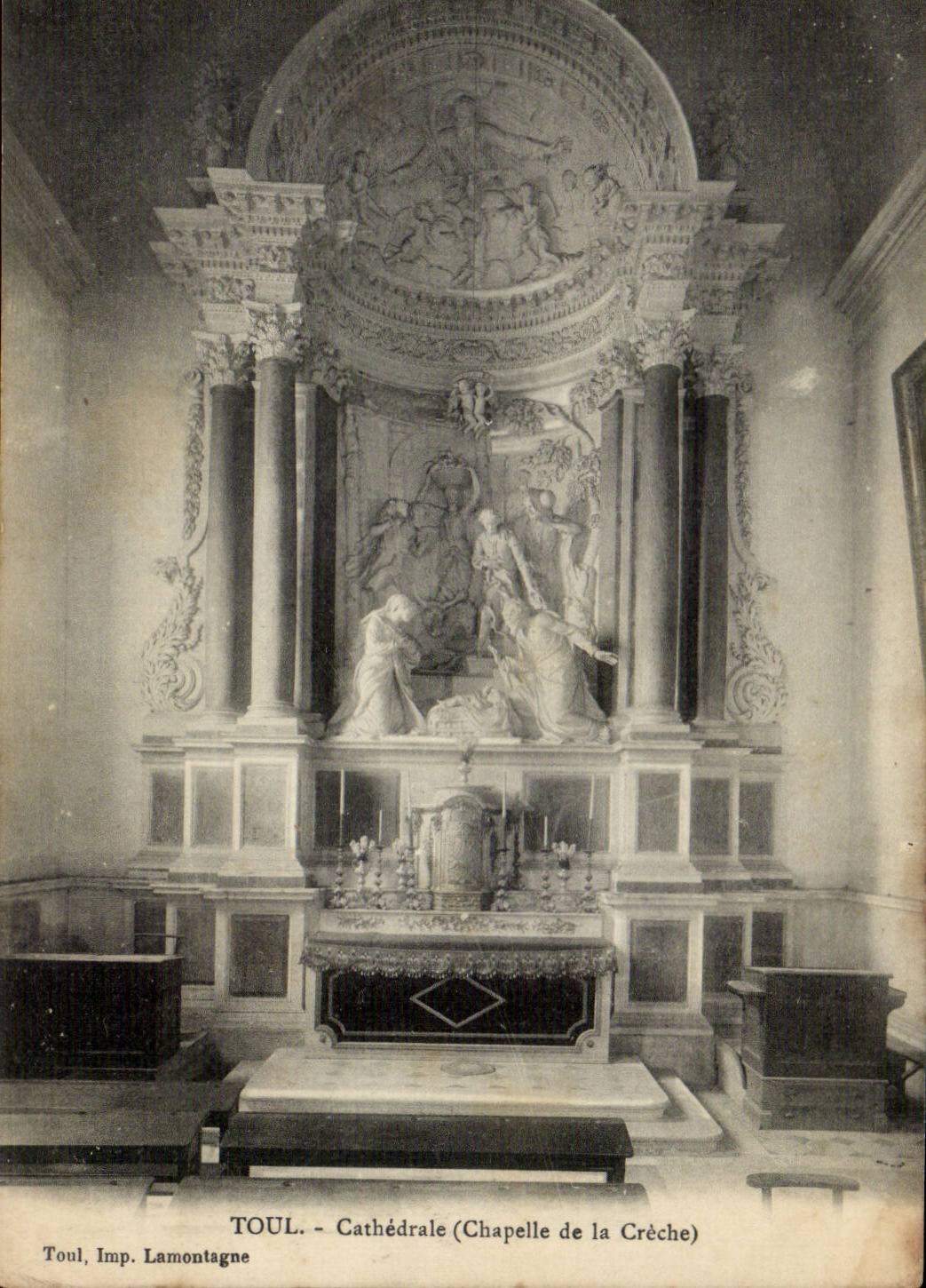 Toul CPA Kathedrale (Wolbung der Krippe)