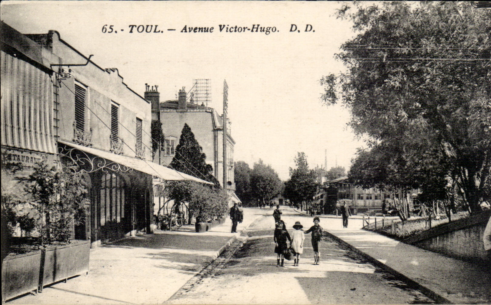 Toul CPA das auftrat Victor Hugo (Kinder)