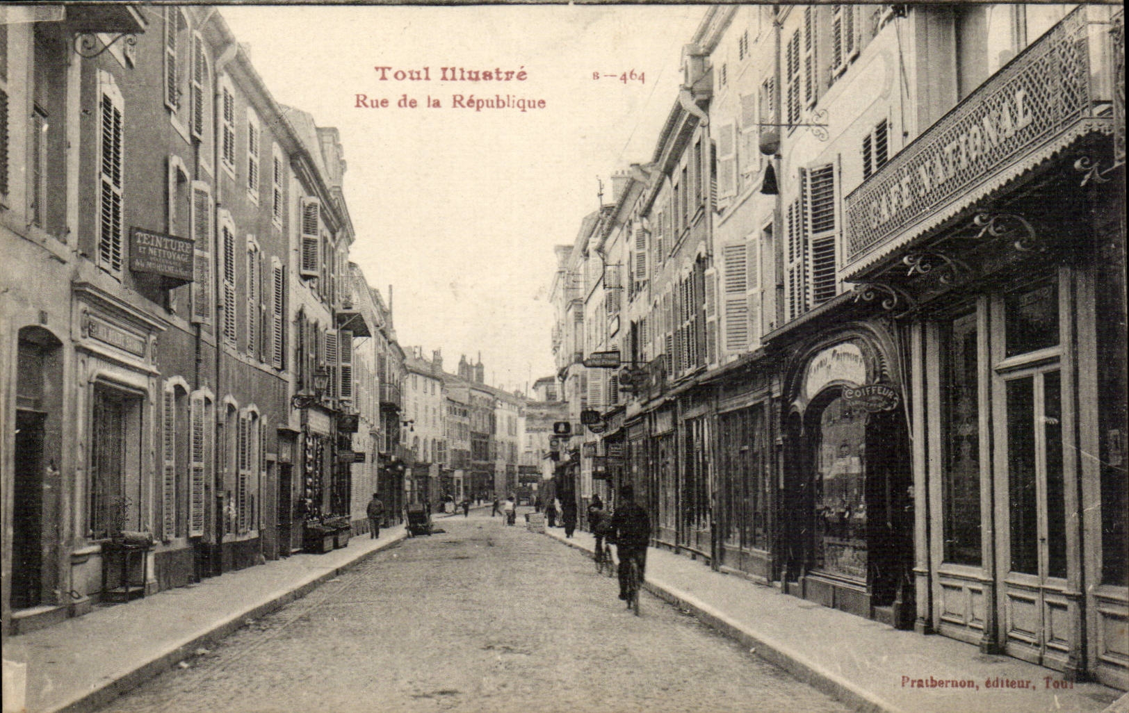 Toul CPA Strasse der Republik
