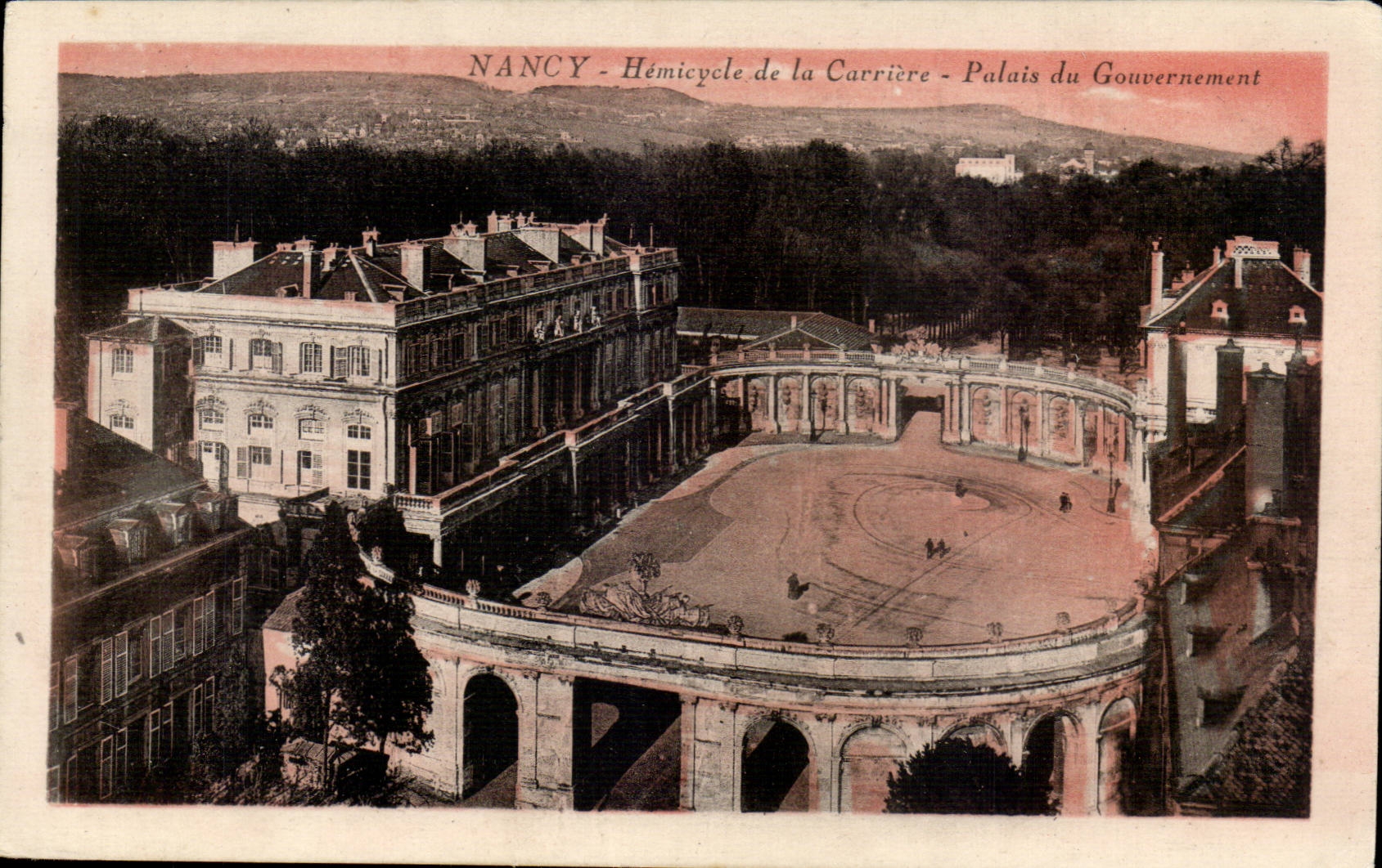 Nancy CPA Hemicycle de la carriere Palais du gouvernement