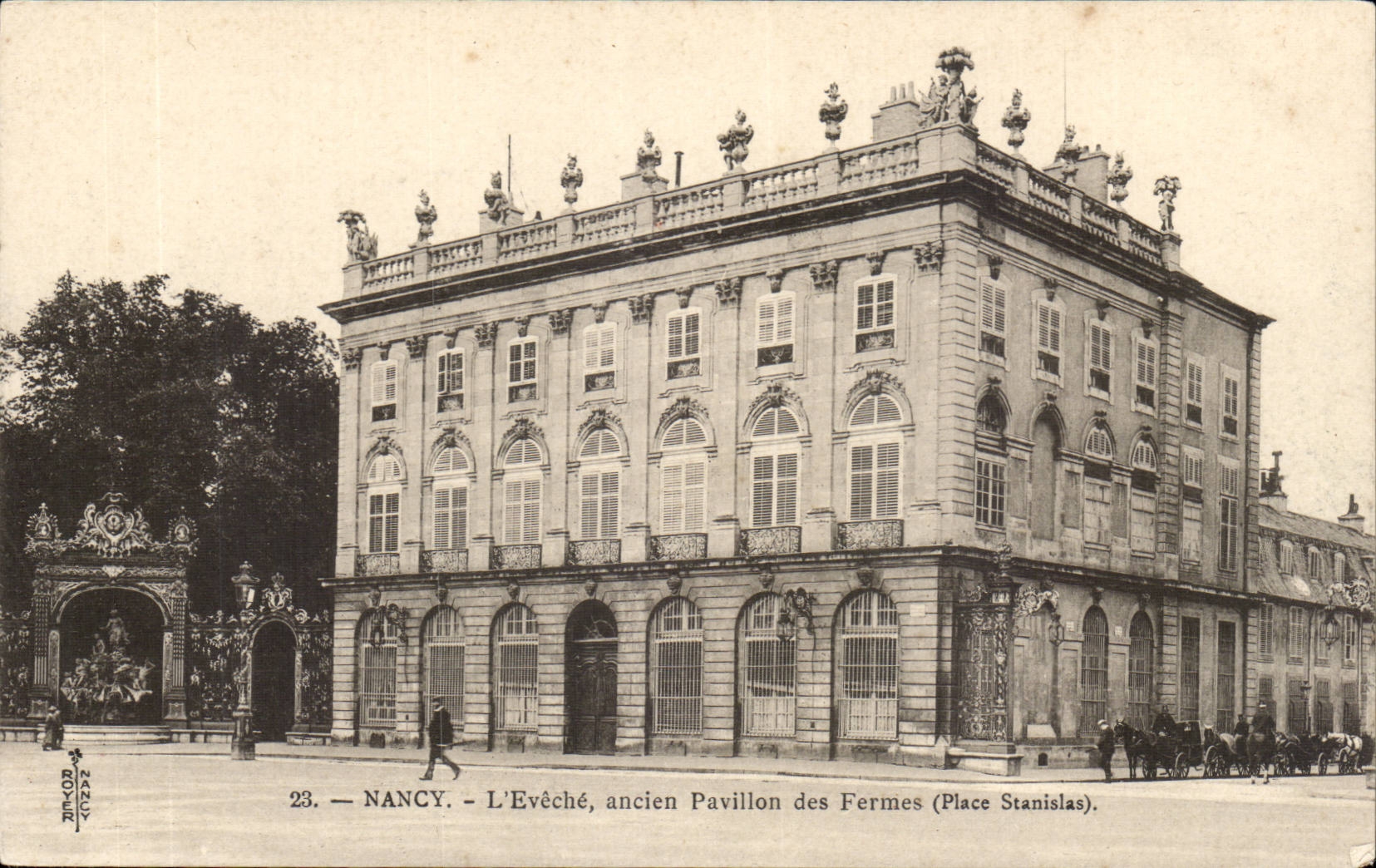 Nancy CPA L'eveche ancien apvillon des fermes (place Stanislas)