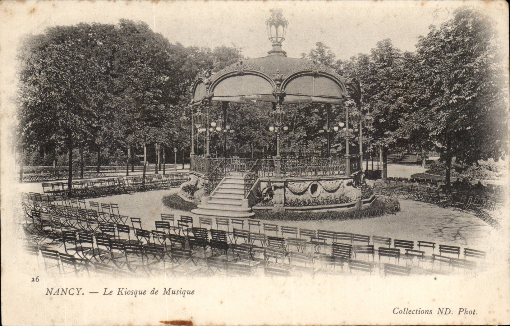 Nancy CPA le kiosque de musique