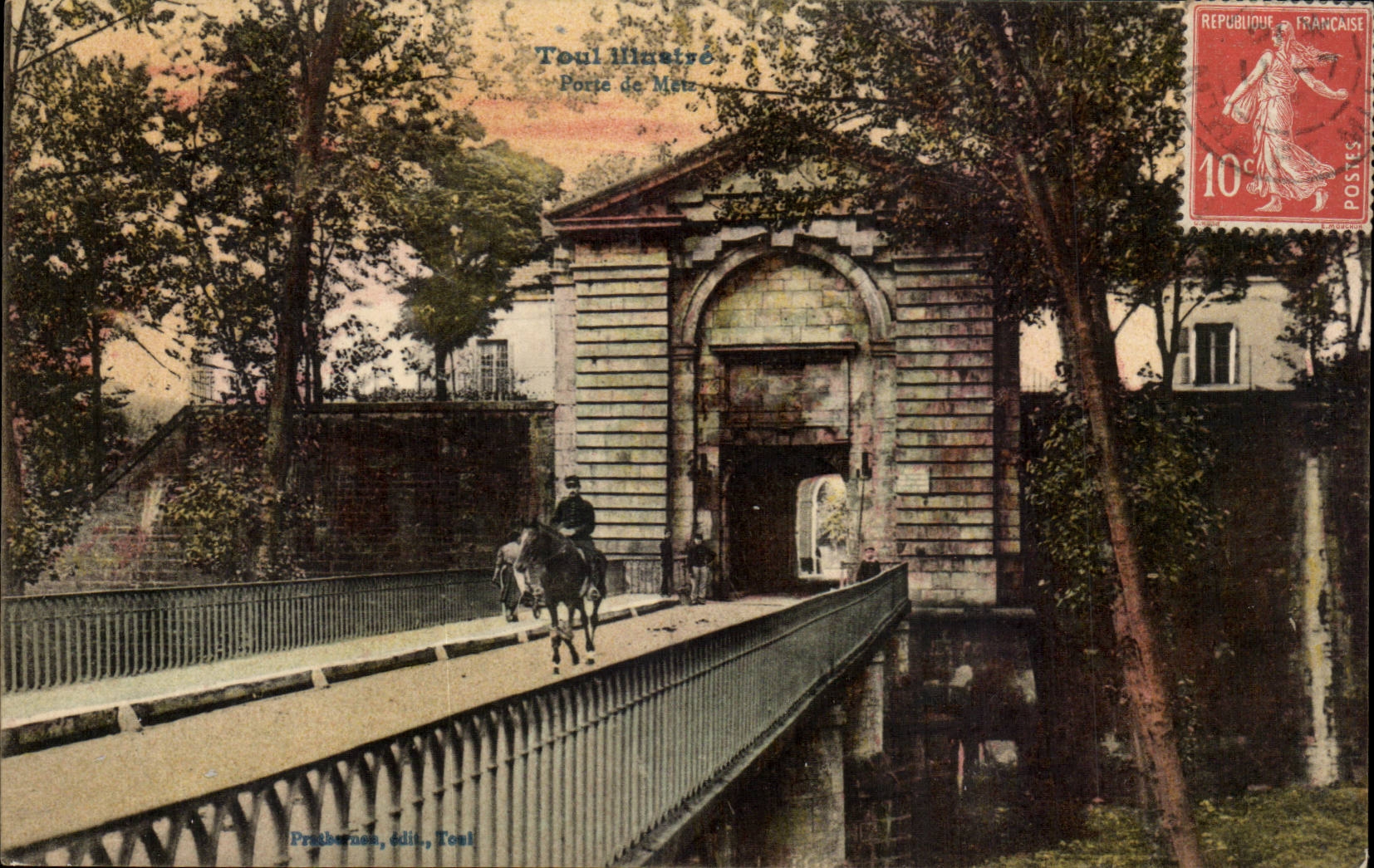 Toul CPA Gatter von Metz