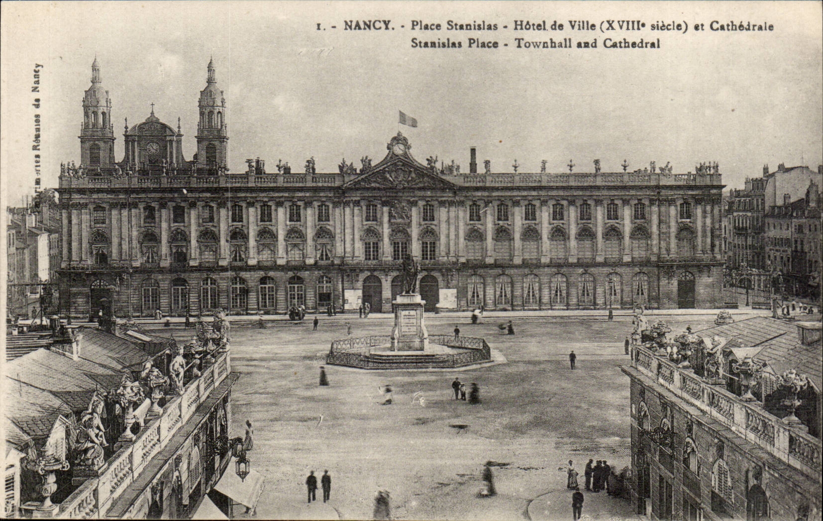 Nancy CPA La place Stanislas et l'hotel de ville