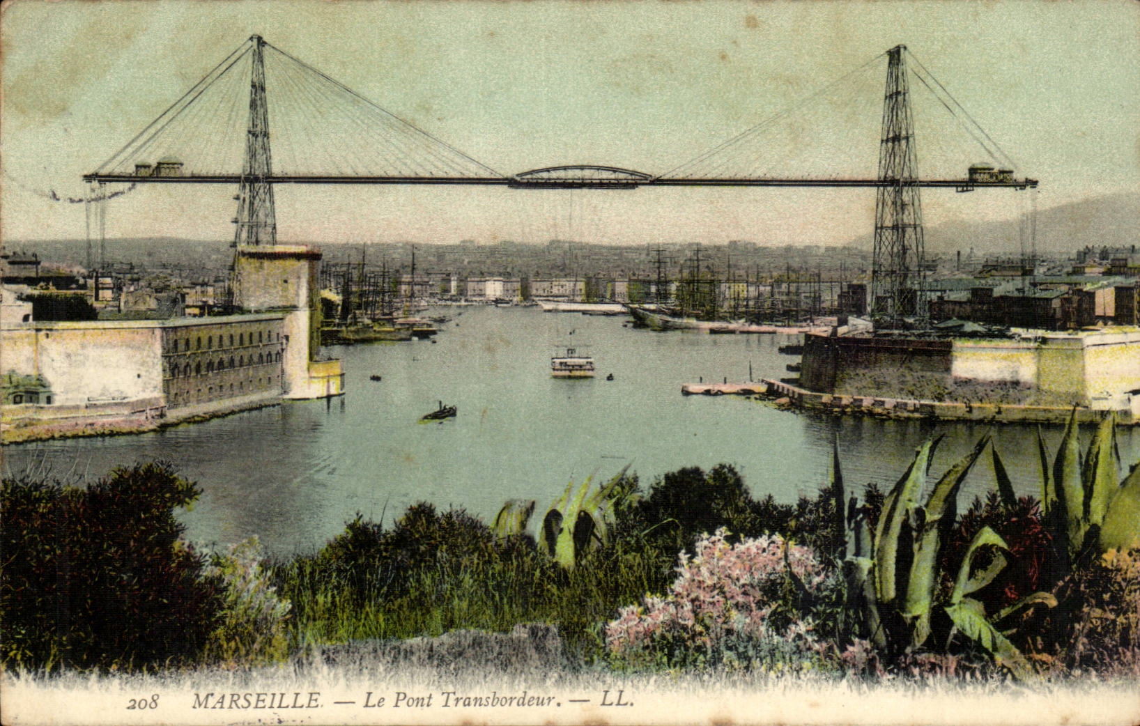 CPA Marseilles the transporter bridge