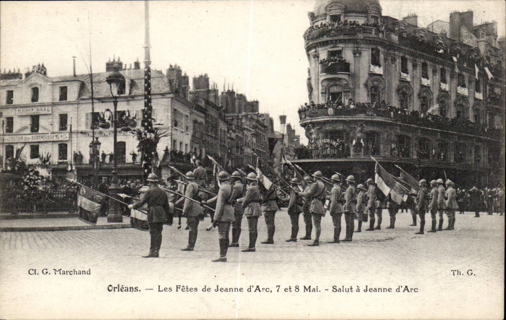 Orleans CPA FEtes of Jeanne of arc Salut May 7th and 9th has Jeanne of arc