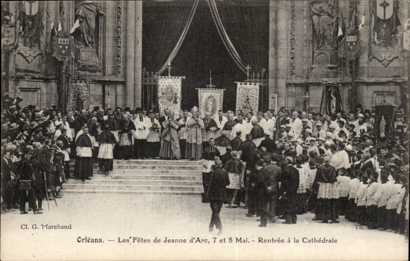 Orleans CPA Festivals of Jeanne of arc May 7th and 8th Returned to the cathedral
