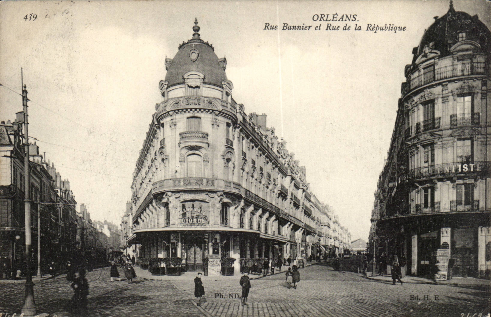 Orleans CPA Street Bannier and street of the Republic