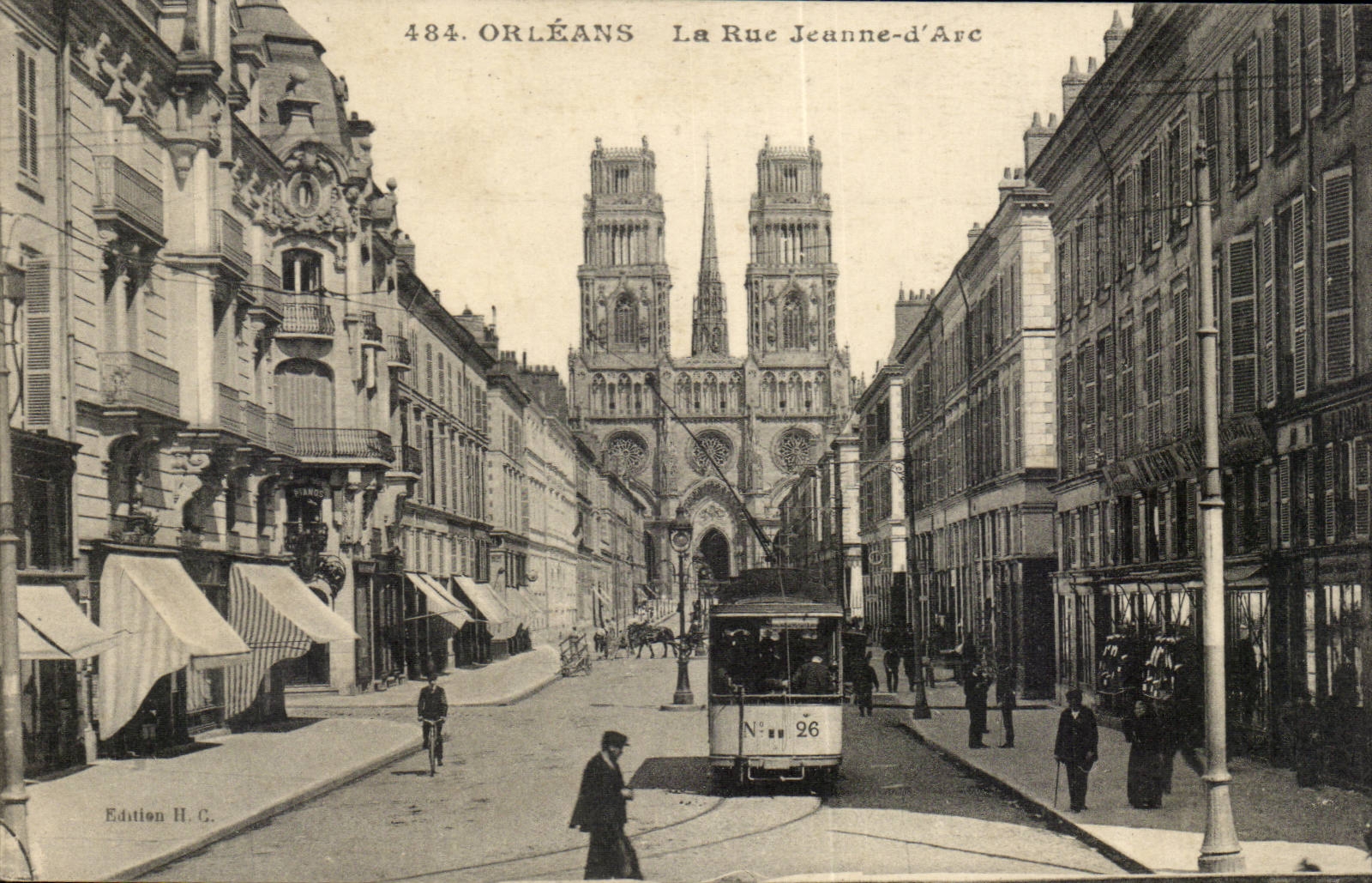 Orleans CPA the street Jeanne of arc