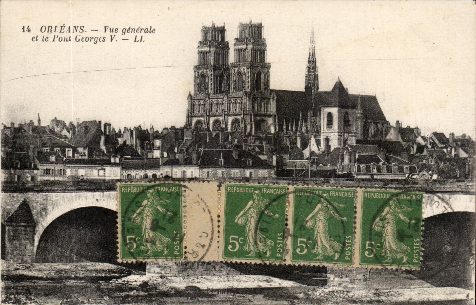 Orleans CPA View and the Georges V bridge