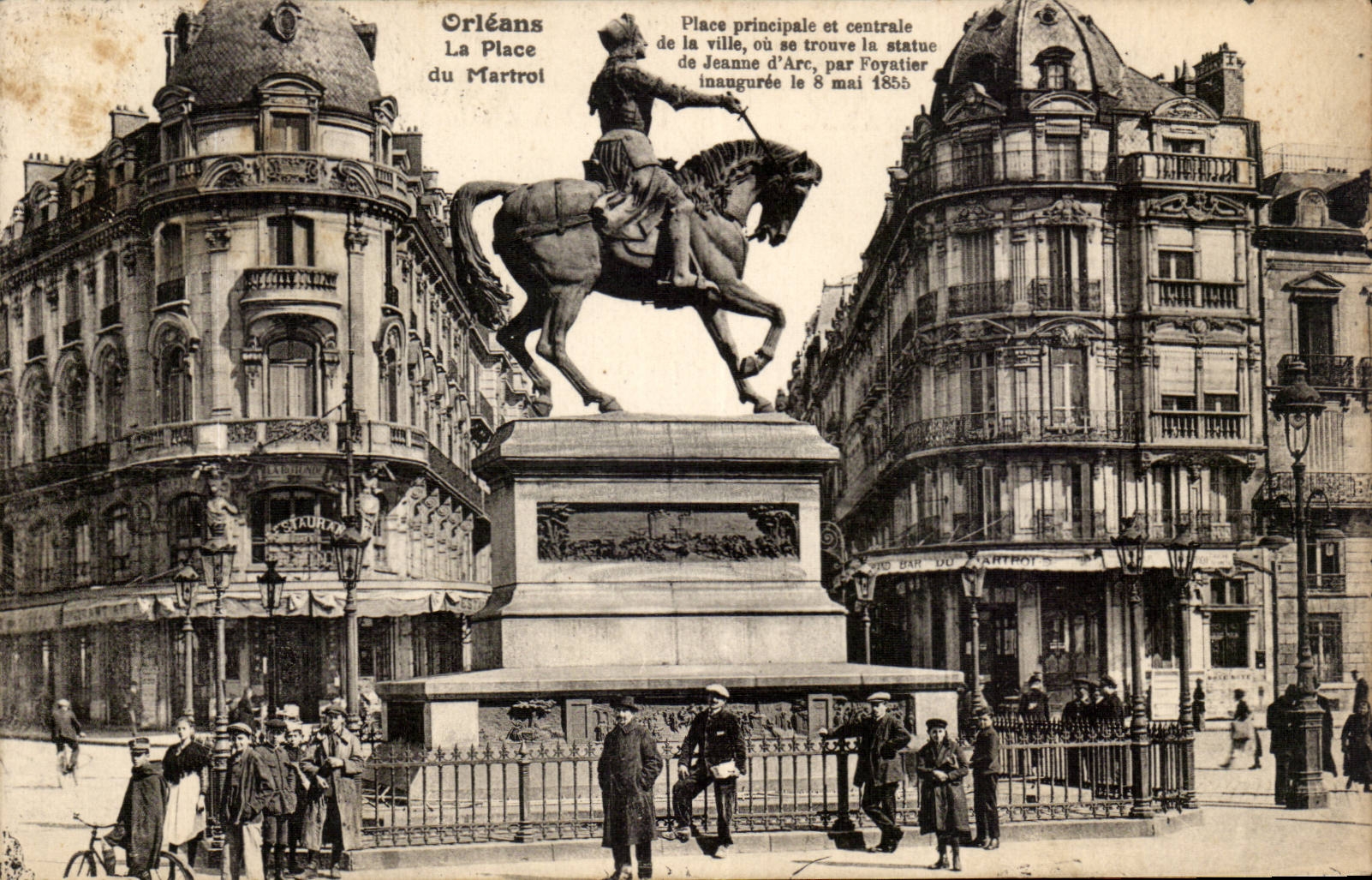 Orleans CPA the place of Martroi Jeanne of arc