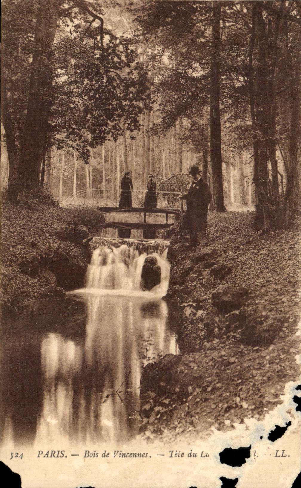 Paris CPA Wood of Vincennes