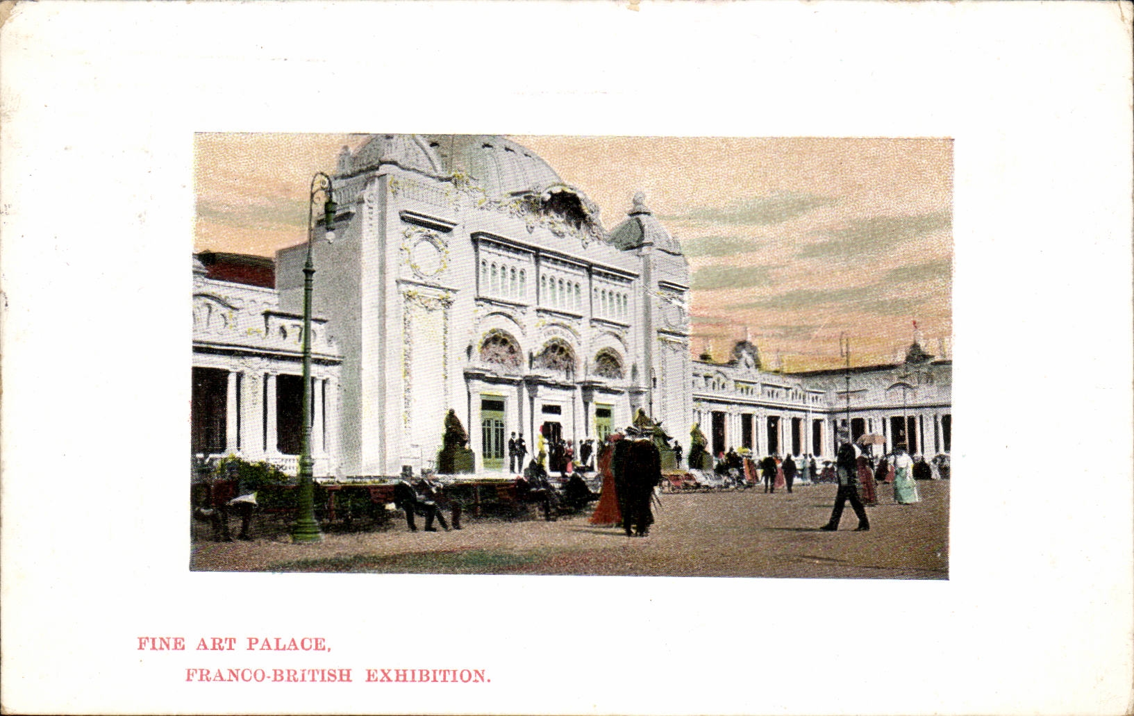 The Fine United Kingdom art De luxe hotel Free British Exhibition CPA