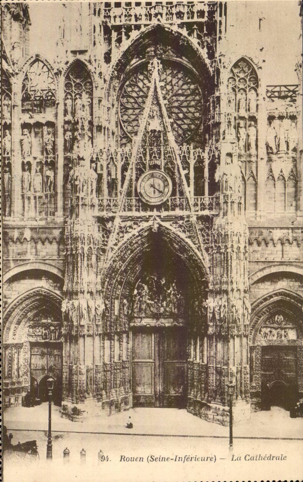 Rouen - the Cathedral - CPA