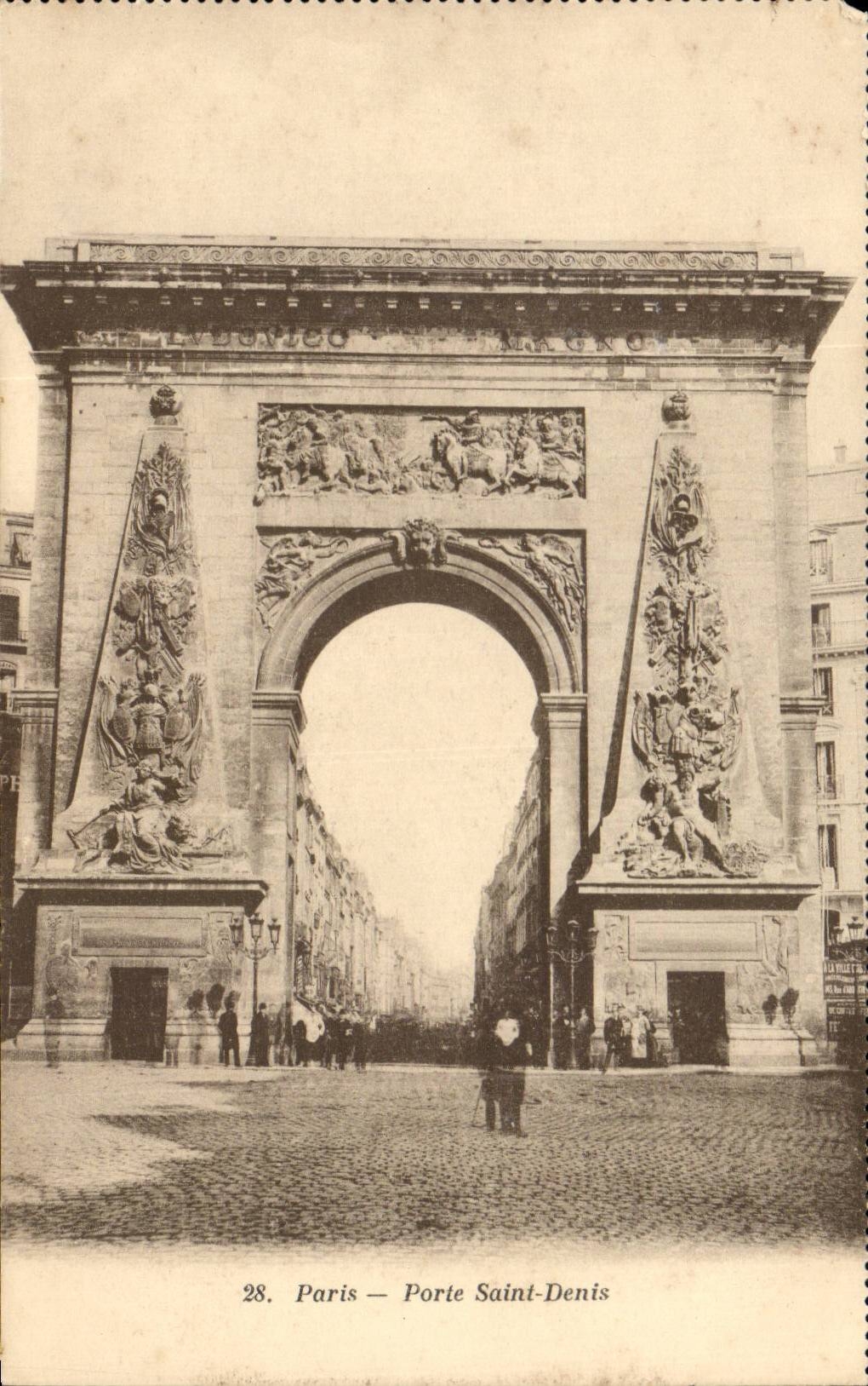 Paris 12 - Porte Saint Denis - CPA