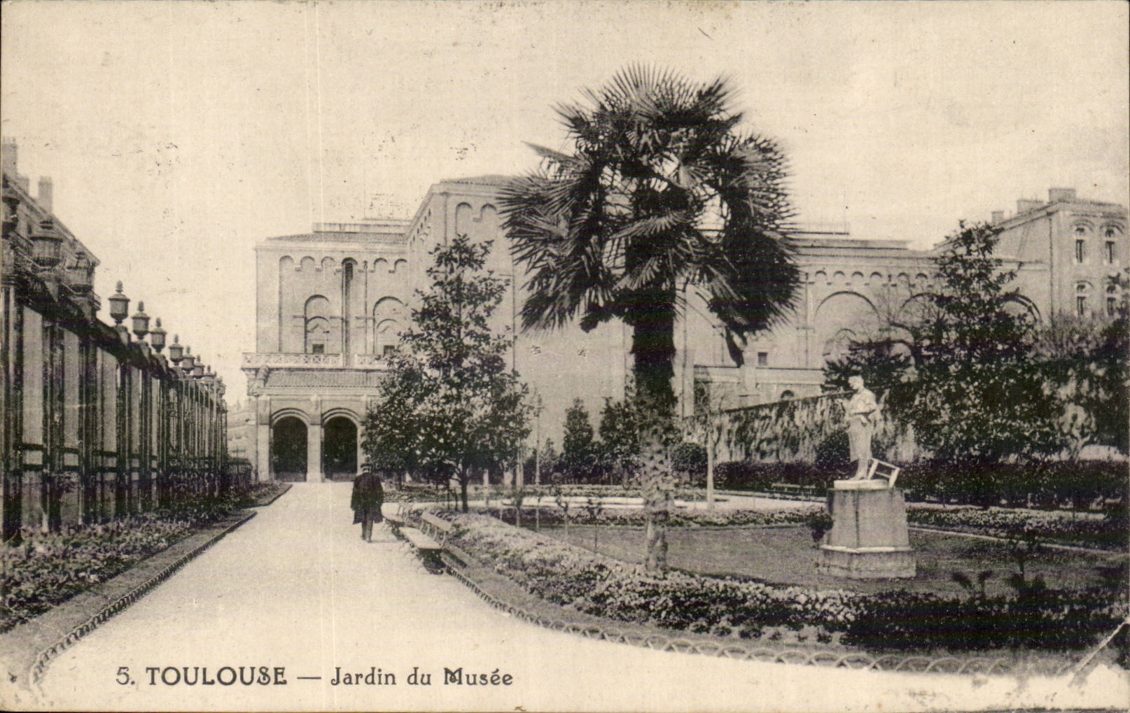 Toulouse CPA Jardin du musee