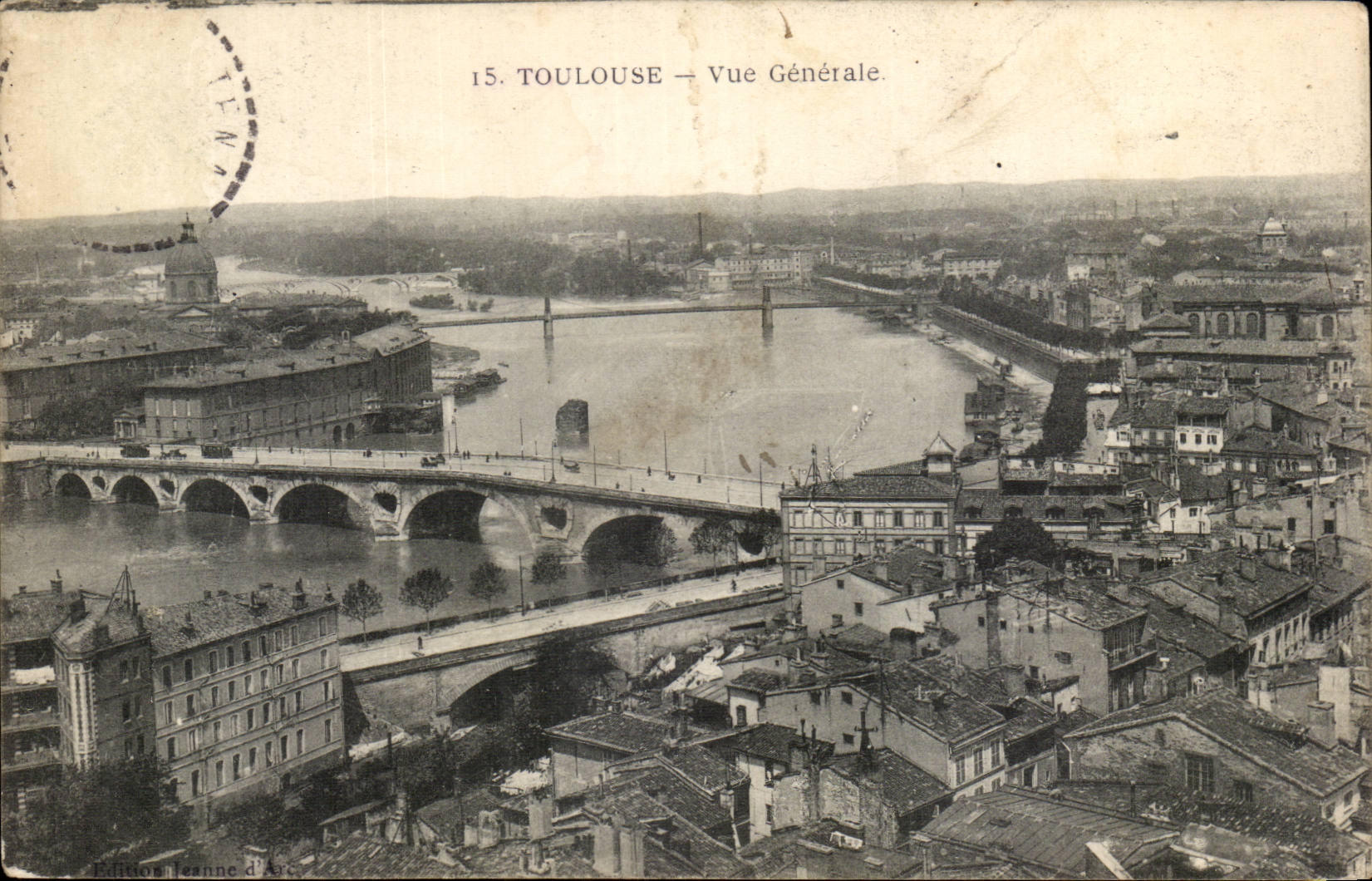Toulouse CPA Vue generale